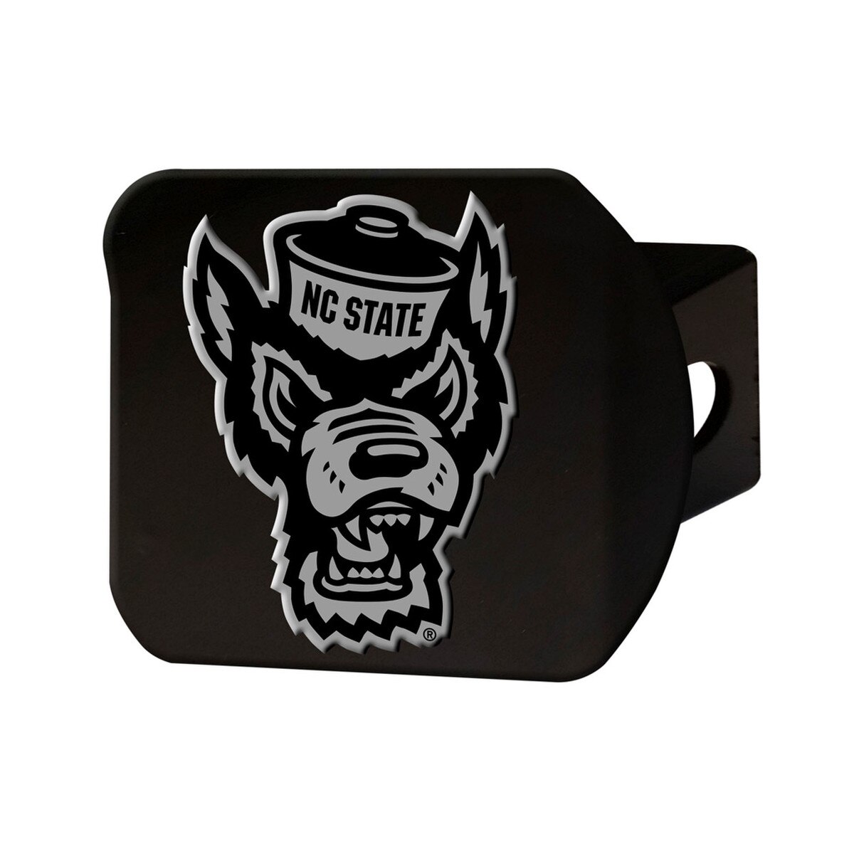 Hitch Cover 3.4"x4" - Black - B&W T